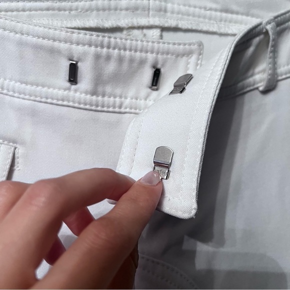 Paola Frani pants Color: White Size: 32 low rise Good condition - Picture 7 of 15